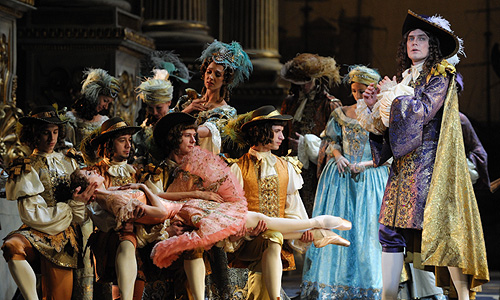 Генеральная репетиция балета "Спящая красавица" в Большом театре.