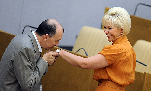 12 мая 2010г. Член Комитета ГД по охране здоровья Татьяна Яковлева на пленарном заседании Государственной думы РФ.