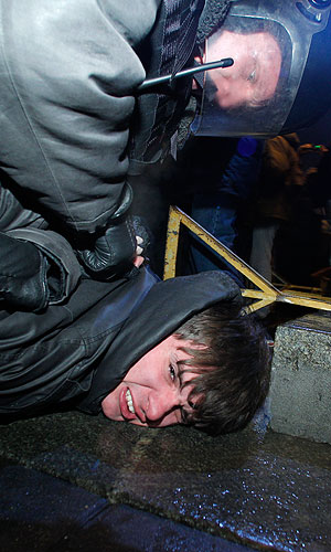 Акции оппозиции в день выборов