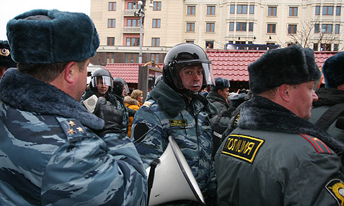 Акции оппозиции в день выборов