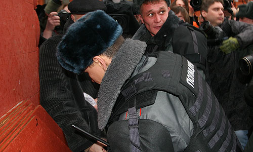 Акции оппозиции в день выборов