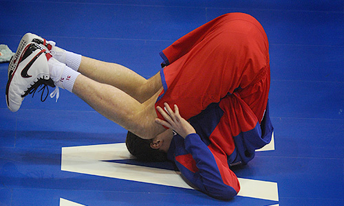 В матче Евролиги по баскетболу: ЦСКА (Россия) - "Панатинаикос" (Греция).