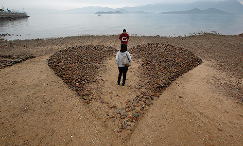 День Святого Валентина в Гонконге.