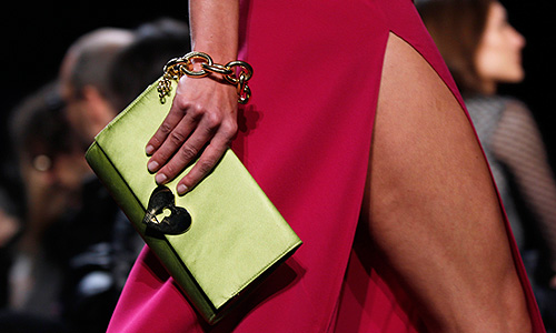 Показ осенне-зимней коллекции 2012 Diane Von Furstenberg на Неделе моды в Нью-Йорке.