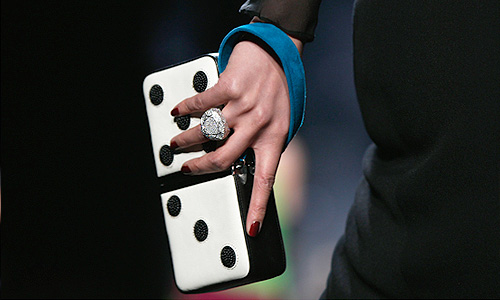 Показ осенне-зимней коллекции 2012 Diane Von Furstenberg на Неделе моды в Нью-Йорке.