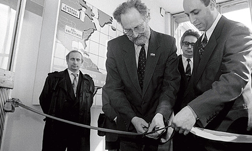 Открытие магазина электроники. Санкт-Петербург, 1993 год.