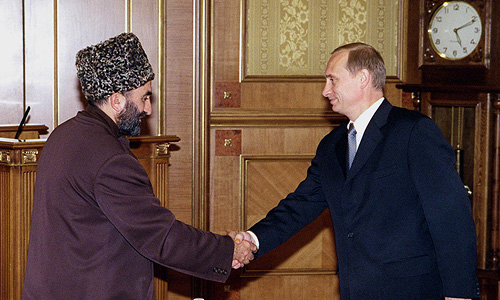 Встреча с Ахмадом Ходжи-Кадыровым, 1999 год.