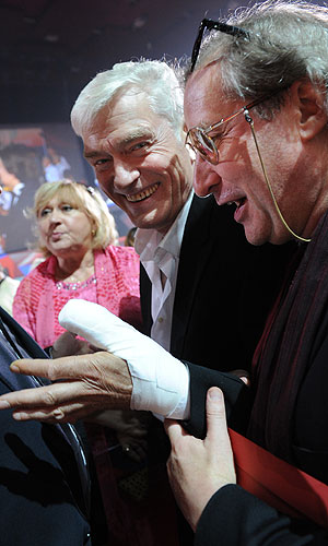 Андрей Житинкин и Борис Щербаков (справа налево)