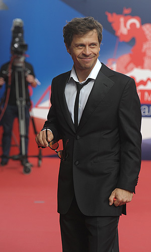 Актер Павел Деревянко на церемонии закрытия 34-го ММКФ в кинотеатре "Октябрь".