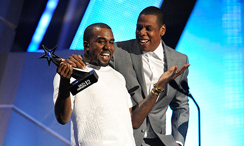 Лучшая группа и видео - дуэт Jay-Z и Канье Уэста.