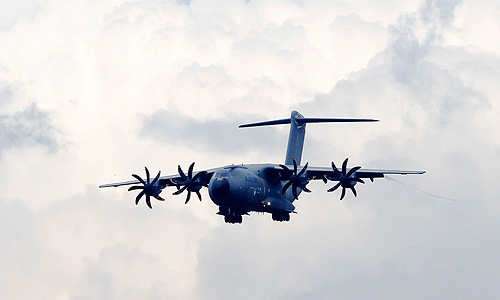 Самолет A400M компании Airbus.