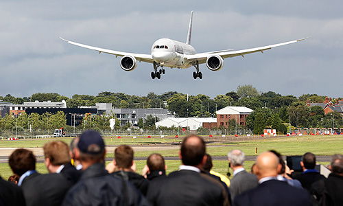 Самолет Boeing 787.