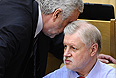 Лидер партии "Справедливая Россия" Сергей Миронов на завершающем заседании весенней сессии Государственной думы.