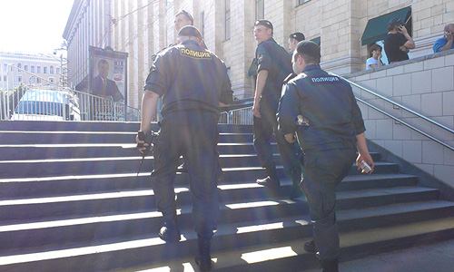 31 июля в Москве проходит традиционный несогласованный митинг