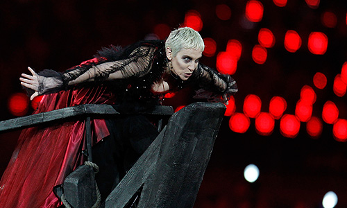 Певица Энни Леннокс.