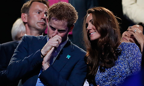 Принц Гарри и Герцогиня Кембриджская.