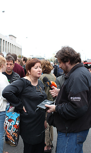 Журналистка Ольга Романова.