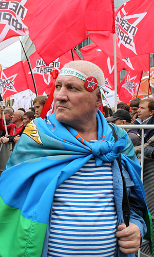 Участник "Марша миллионов".