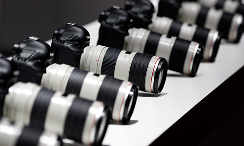 Стенд компании Canon.