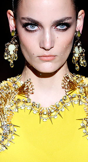 Показ коллекции Gucci весна-лето 2013.