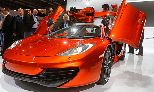 McLaren 12C Spider.