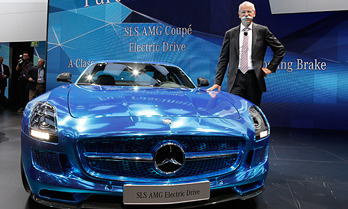 Mercedes-Benz SLS AMG Electric Drive.