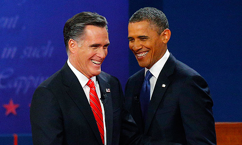 В США в ночь на четверг состоялись первые дебаты демократа Барака Обамы и республиканца Митта Ромни.