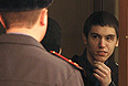 Башир Хамхоев, обвиняемый по делу о теракте в аэропорту "Домодедово" 25 января 2011, в Московском областном суде.