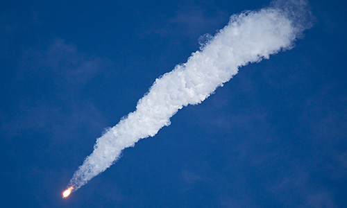 Шестой пилотируемый корабль цифровой серии "Союз ТМА-06М", стартовавший во вторник в 14:51 мск с 31-й площадки Байконура, отделился от ракеты-носителя и вышел на расчетную околоземную орбиту.