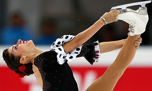 Итальянская фигуристка Валентина Маркеи.