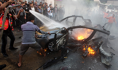 ВВС Израиля нанесли на этой неделе несколько авиаударов по территории Сектора Газа в рамках операции Cloud Pillar, ставшей ответом на запуски ракет с палестинской территории.