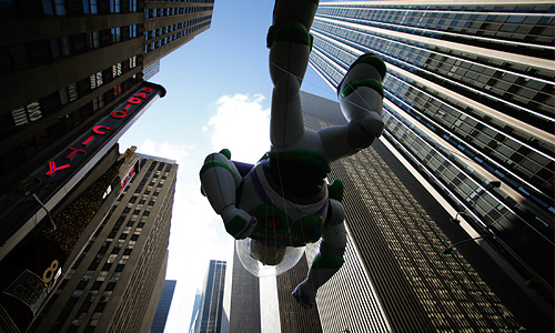 В Нью Йорке прошел ежегодный парад, посвященный Дню Благодарения.