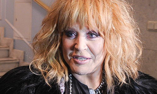 Певица Алла Пугачева на церемонии вручения музыкальной премии "Золотой Граммофон-2012" в Государственном Кремлевском Дворце.