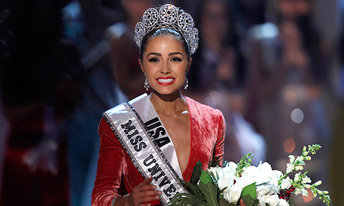 20-летняя американка Оливия Кульпо признана "Мисс Вселенной" на конкурсе в Лас-Вегасе (штат Невада, США). В финал конкурса также вышли представительница Филиппин Джанин Тугонон, представительница Бразилии Габриэла Маркус и представительница Венесуэлы София Эссер. Титул "Мисс Вселенной" перешел к Кульпо от представительницы Анголы Лейлы Лопиш, которая победила на этом конкурсе в прошлом году.