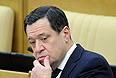 Председатель комитета Госдумы по бюджету и налогам Андрей Макаров на пленарном заседании Госдумы РФ.