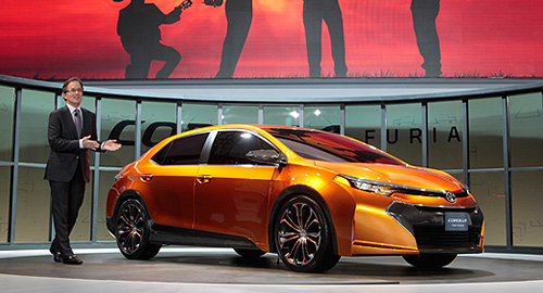 Концепт-кар Toyota Corolla Furia.