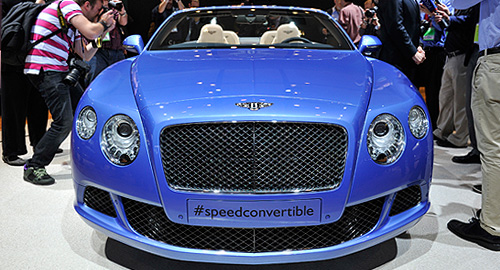 Bentley Continental GT Speed Convertible.