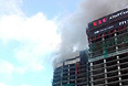 Пожар в высотке "Москвы-Сити".