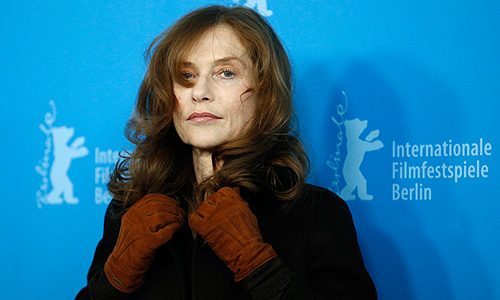 Изабель Юппер представила в Берлине картину "Монахиня".