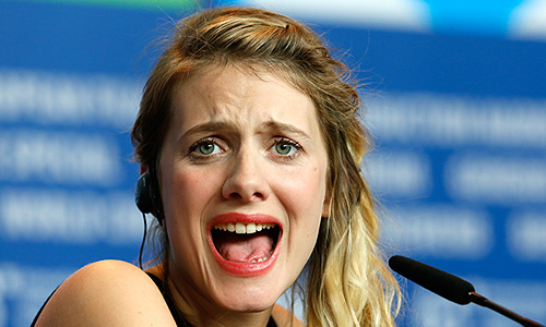 Мелани Лоран представила в Берлине фильм "Ночной поезд до Лиссабона".