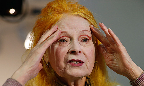 Дизайнер Вивьен Вествуд.