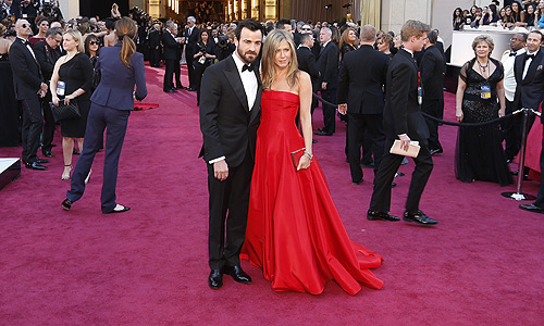 Дженнифер Энистон и Джастин Теру.