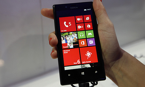 Nokia Lumia 720.