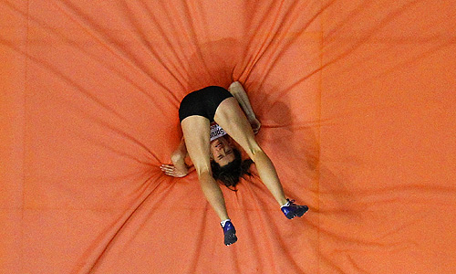 Спортсменка из Швейцарии Ellen Sprunger.
