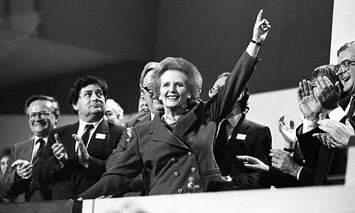 Съезд Консервативной партии 12 октября 1989г.