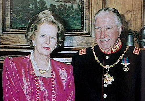 Тэтчер и Пиночет в марте 1994г.