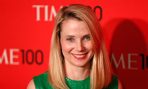 Президент и главный исполнительный директор компании "Yahoo!" Марисса Майер.