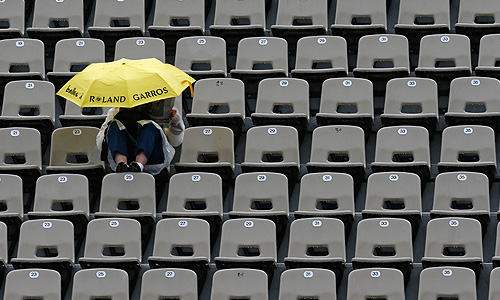 В Париже стартовал Открытый чемпионат Франции по теннису "Ролан Гаррос".