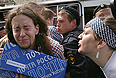 У здания Госдумы РФ во время акции "День поцелуев-4" против законопроекта о запрете пропаганды гомосексуализма.