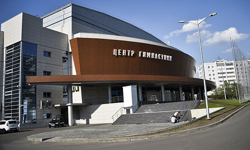 Центр гимнастики, в котором будут проходить соревнования XXVII Всемирной летней Универсиады 2013 в Казани.